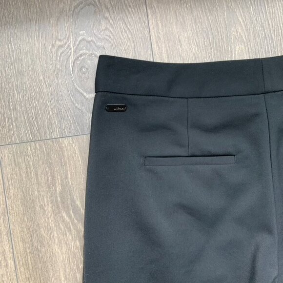Aritzia Wilfred Pants Trousers Straight leg zipper ankle pleated Black Size 0 - Picture 12 of 15